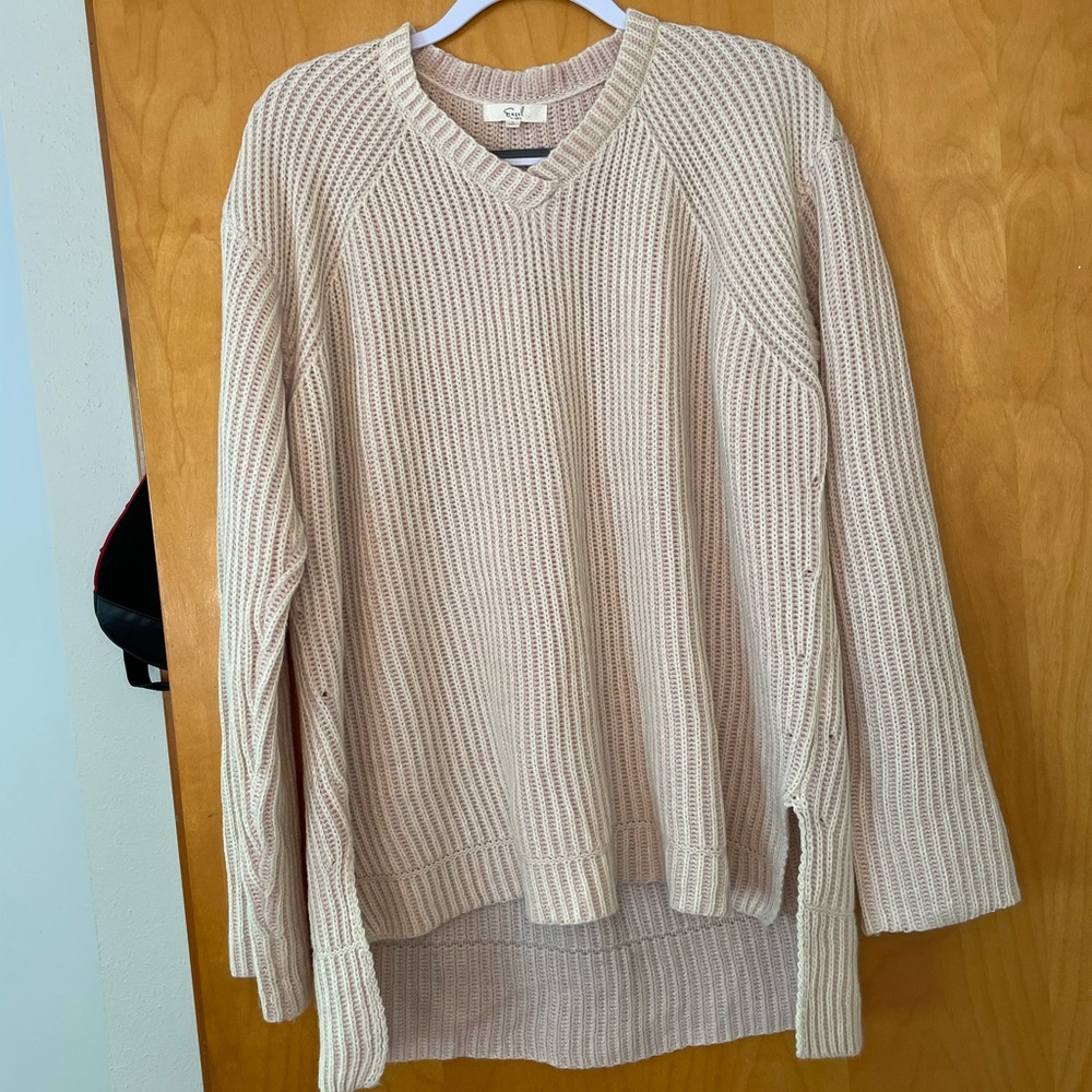 Split Hem Sweater - image 1